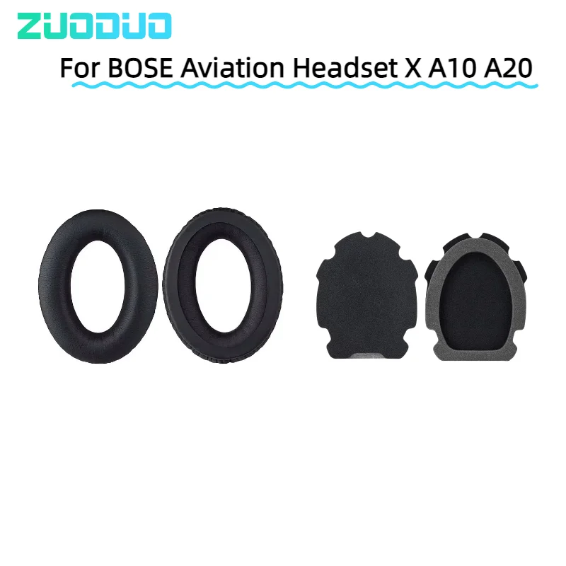 

Replacement Ear Pads for Bose Aviation Headset X A10 A20 Headphones Gaming Headset Soft Memory Foam Pads