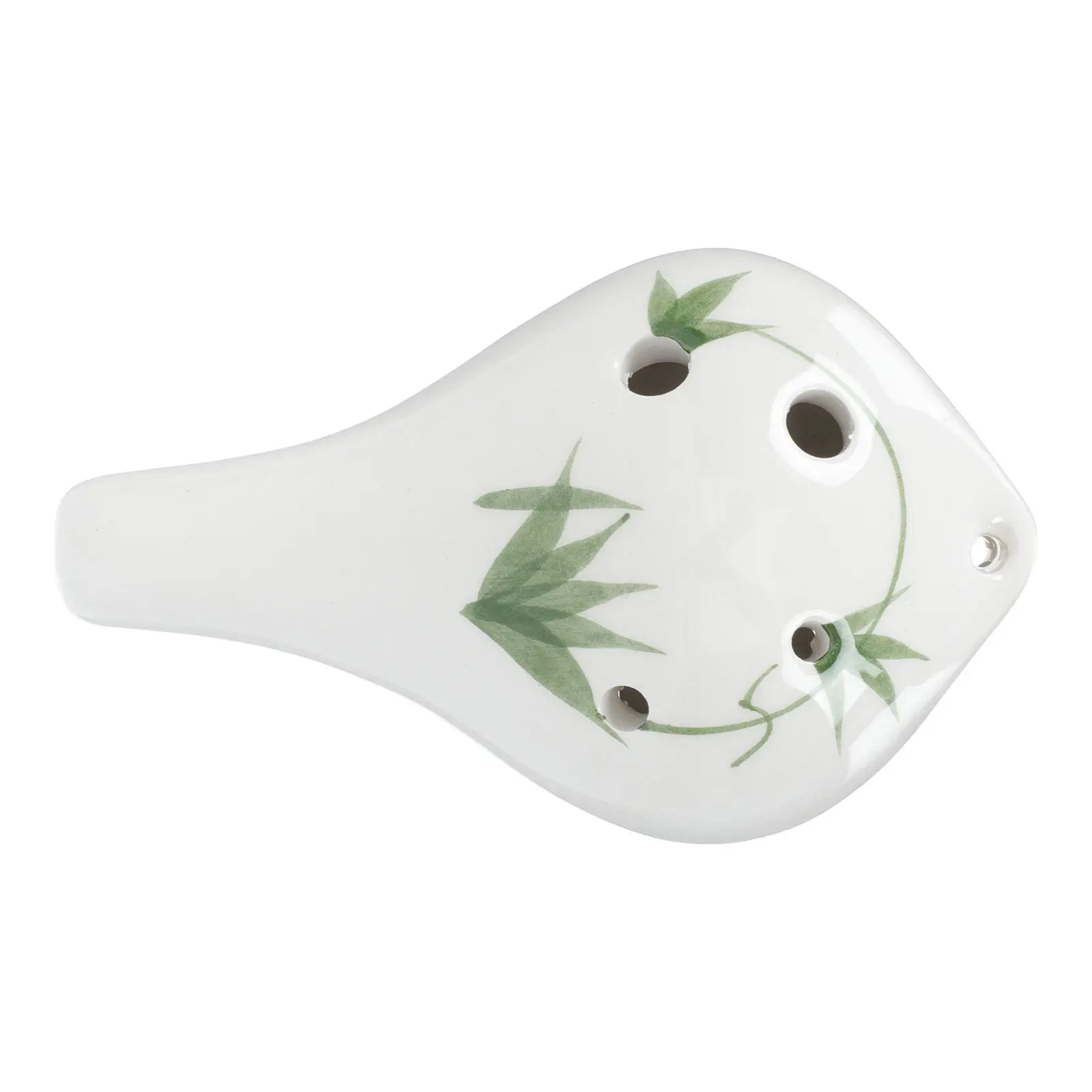 

Beginner Practice Ocarina Ceramic 6-Hole C Tuning Alto Ocarina Portable Wind Instrument Retro Design Sturdy Workmanship
