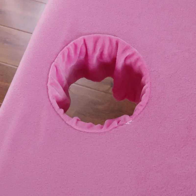 New Crystal Velvet Thick Bed Cover Simple Beauty Bed Covers Massage Bed Cover For Hospital Hotel Beauty Salon