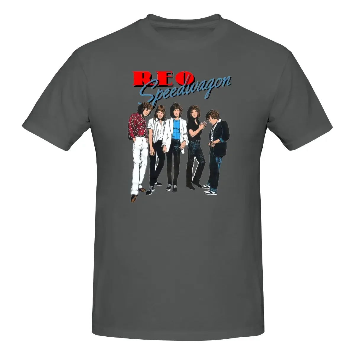 Koszulka Reo Speedwagon 1981 Tour t-Shirt najlepszy druk klasyczny wysokiej jakości