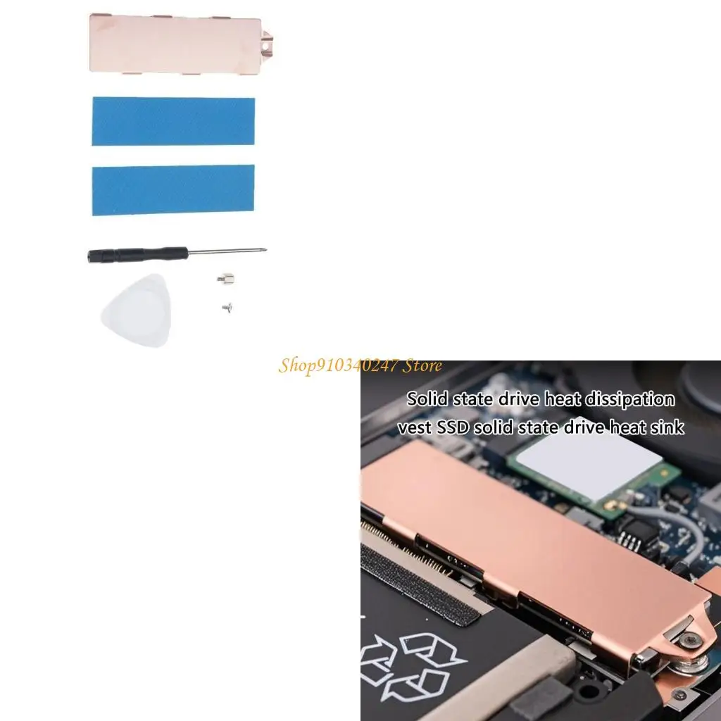 

Q22A Low M.2 NVMe Heatsink Engineered For Rapid Heat Transfer And Long Durability