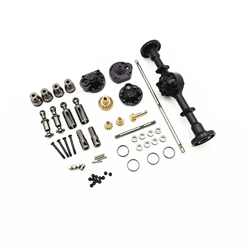 2X Middle Bridge Axle Upgraded Parts Metal OP Accessory For WPL B16 B36 RC Car DIY Remote Control