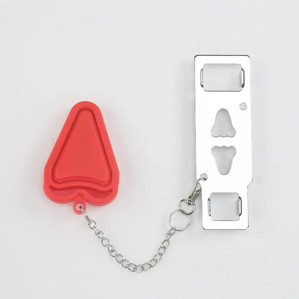 Easy Install Door Security Lock Portable Door Lock for Home Travel Security No Drilling Door Stop for Privacy for Hotel