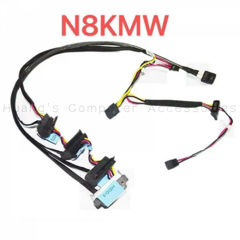 S+Original New Non-hot Plug SAS SATA Array Card Cable N8KMW For Dell PowerEdge T440 Server Replacement