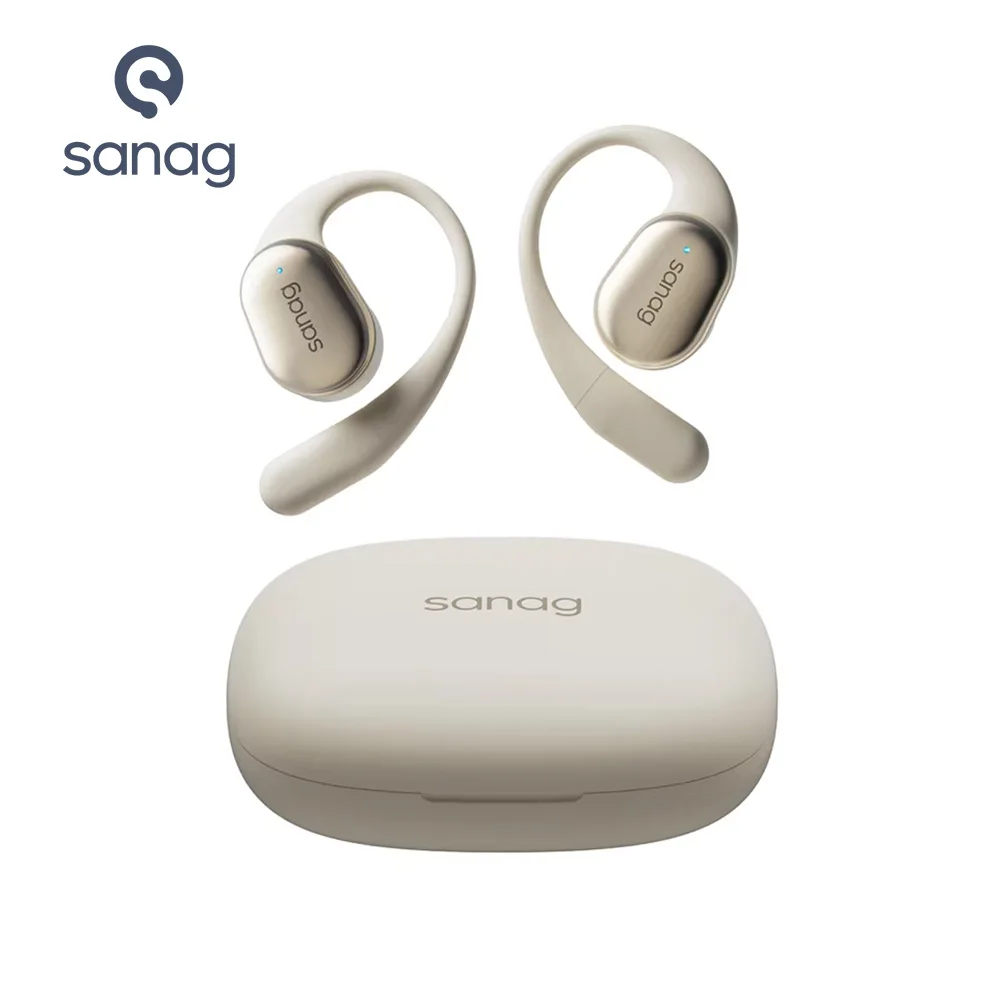 Sanag C16S Bluetooth 5.4 Wireless Headphones Open Ear OWS Earphones HiFi Sound Headset APP Control TWS Earbuds 8 Hours Playback