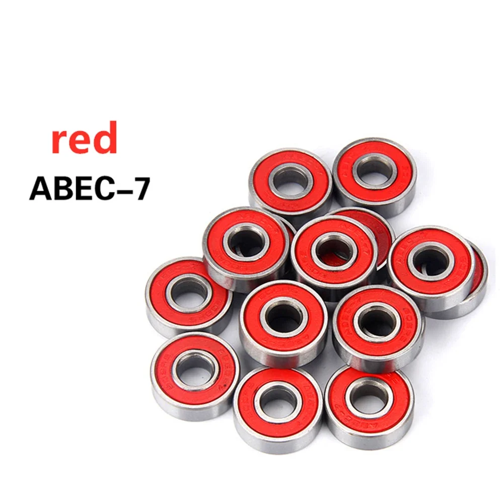 ABEC-7/ABEC-9 608 ruedas de monopatín rodamientos de bolas sellados de acero 8x22x7mm rodamientos para patinetas accesorios para Scooter