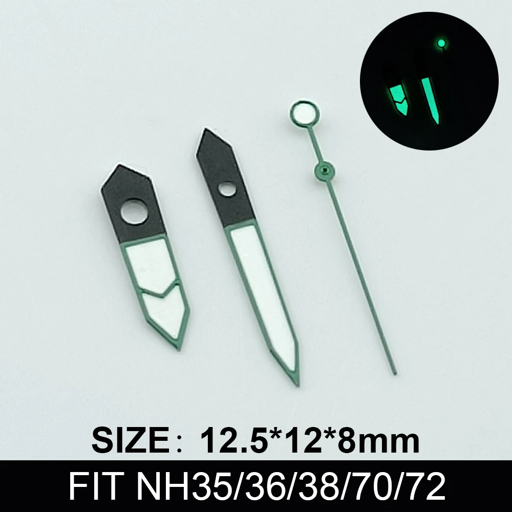 NH35 NH36 Green Luminous Watch Hands for Automatic Movement watch accessories Watch Parts For Wristwatches