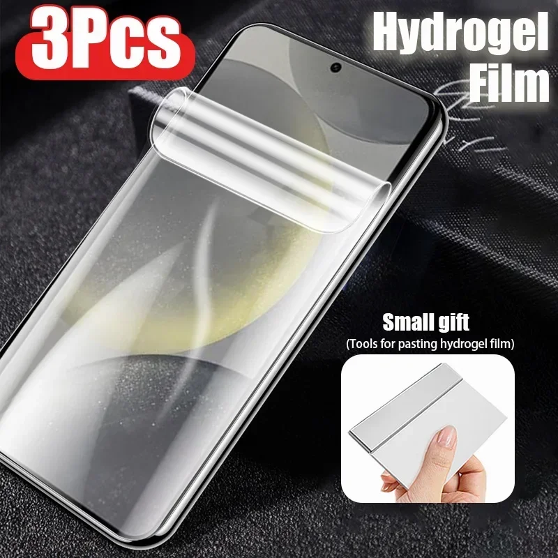 

3PCS Hydrogel Film for Samsung Galaxy S24 S23 S21 S20 S22 Ultra A54 A14 A34 S20 FE 5G Note 20 10 S10 S8 S9 Plus Screen Protector