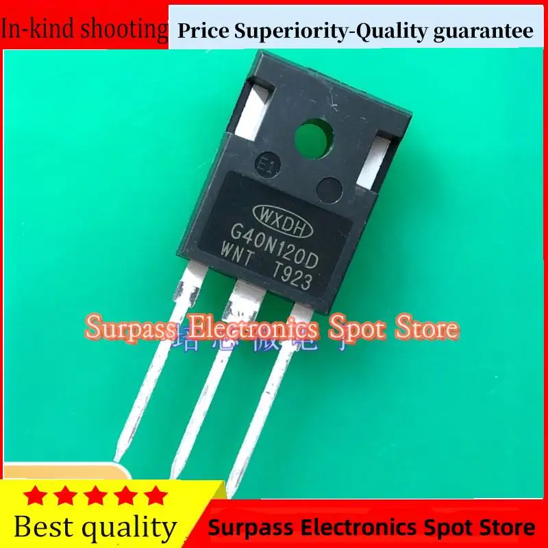 50PCS-100PCS  G40N120D  SGH40T120SFD IGBT 40A 1200V Price Superiority-Quality guarantee