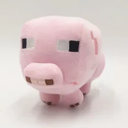 16cm Pink MC Baby Pig Plush Toys Game MC Pig Plush Soft Stuffed Animals Toys for Kids Children Gifts