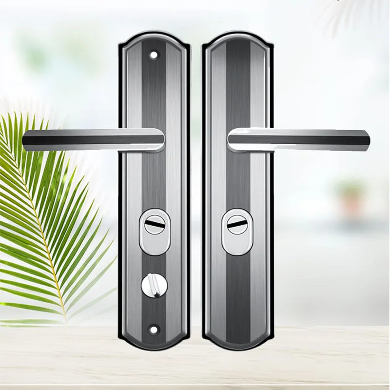 thickened-anti-theft-door-handle-stainless-steel-household-anti-pry-door-lock-handle-universal-panel-handle-hardware-accessories