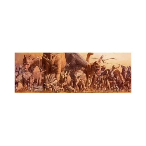 Ricordi Puzzle dinozaury, Haruo Takino (1000 sztuk, Panorama)