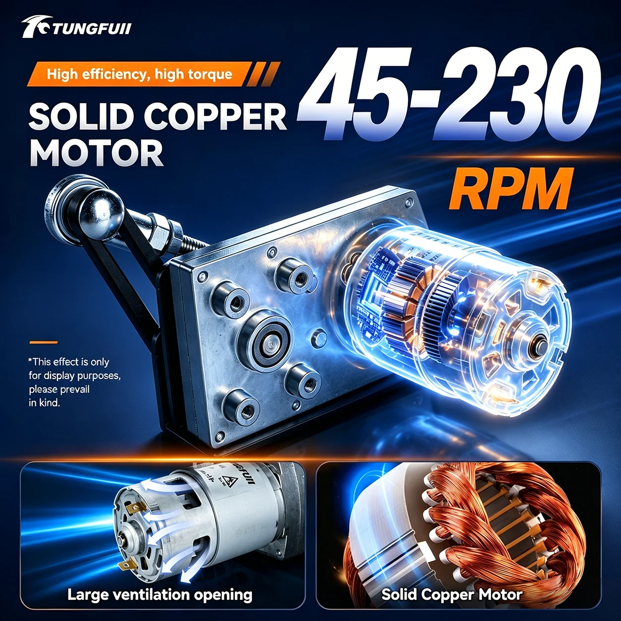 Kit Motor Teleskopik DC Tungfu - Diy Automation Projects ulasan dan harga