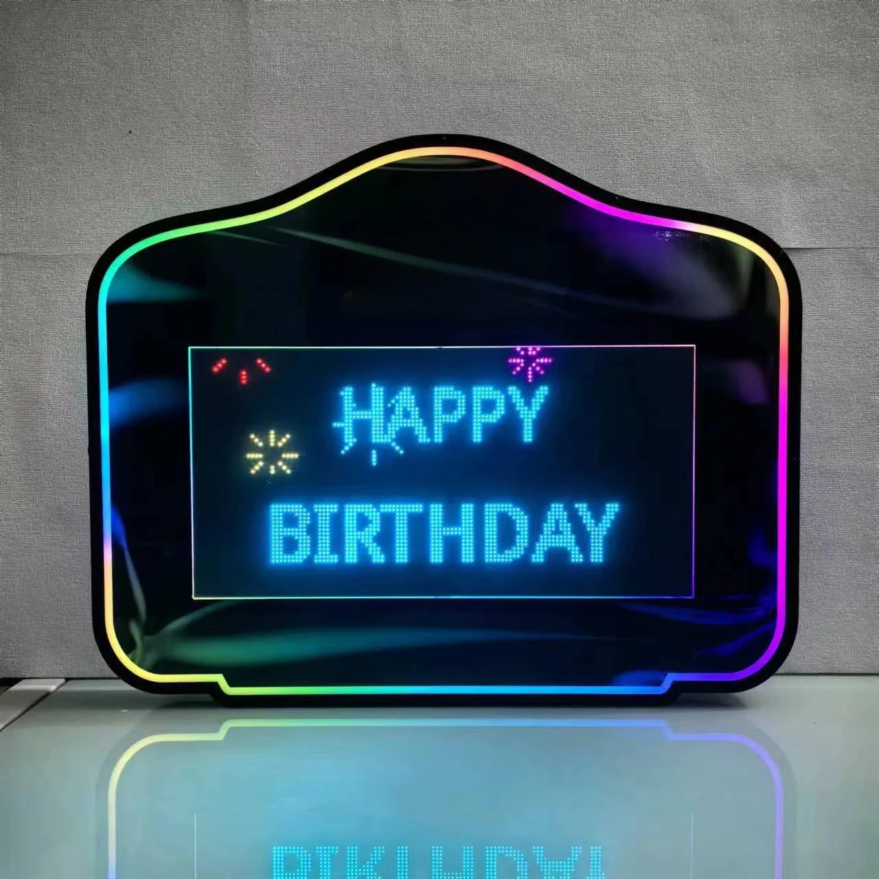 2026 New Custom VIP Service LED Digital Message Board Bottle Presenter for Bar Restaurant Nightclub​