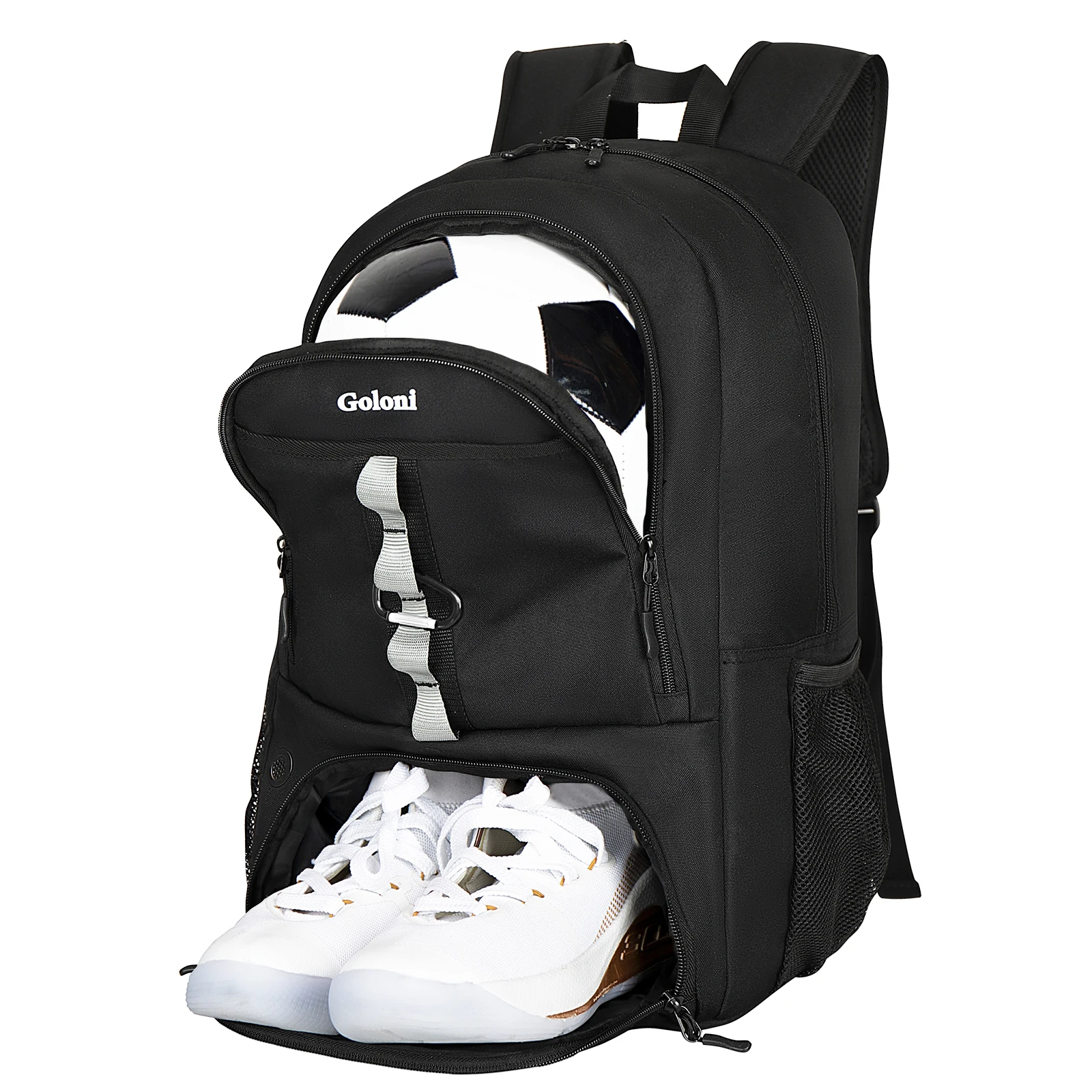 Youth Soccer Bag,Basketball Bag with Ball Compartment & Shoe Compartment,Backpack for Football Volleyball Basketball