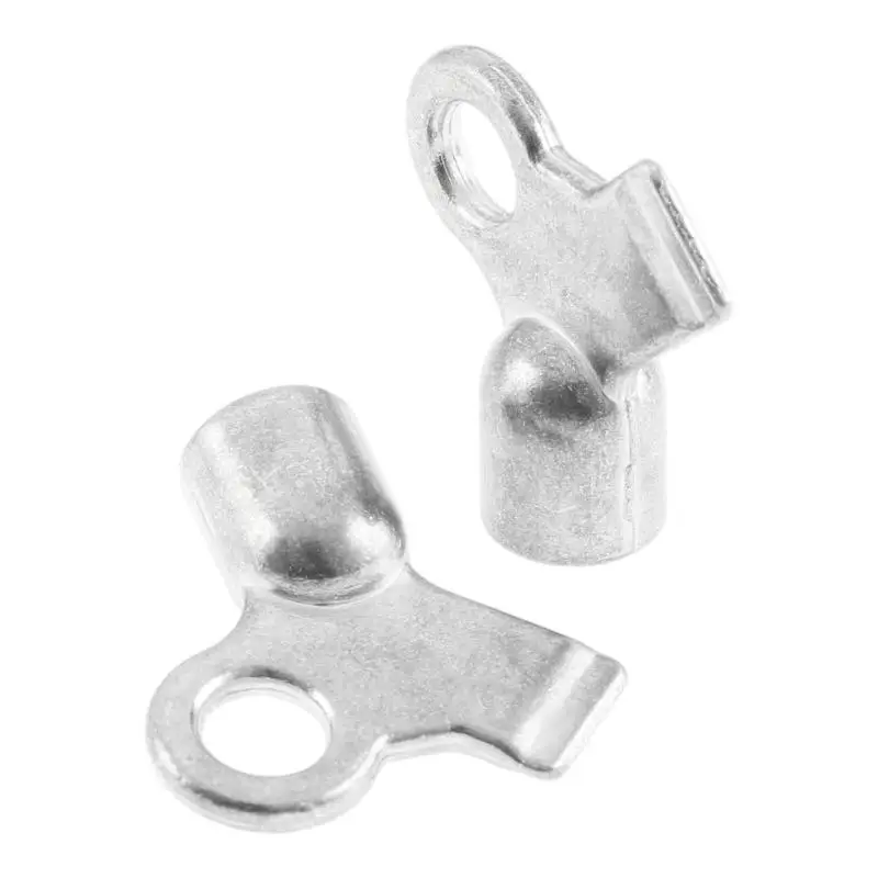 2Pcs Universal Fit Metal Radiator Bleed Key Wrench Practical Air Vent Release Tool for Home Radiator Regular Maintenance