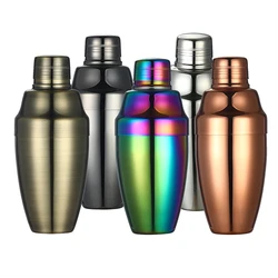 500ml 3-Piece Stainless Steel Cocktail Shaker Bar Shaker Bar Tools