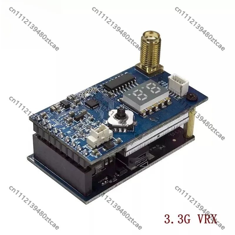 FPV Image Transmission Receiver with Signal Alarm, Auto Channel Search FPV Receiving Module for Racing Drone