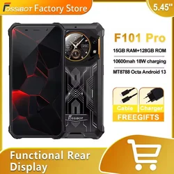 FOSSiBOT F101 PRO Smartphone 8GB 128GB 10600mAh 18W carga rápida teléfono móvil 24MP 5,45 ''HD + pantalla Android 13 OS teléfono móvil