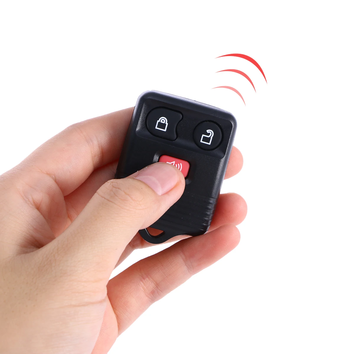 

2Pcs Remote Key Fob Replacement Car Keyless Entry ABS 3 Button Transmitter Tested Key Fob Clicker Compatible with Ranger Escape