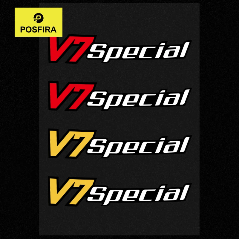 

POSFIRA Motorcycle Sticker Waterproof Decals for Moto Guzzi V7 Special Accessories 2021-2024 2023 2022 Vinyl Motorbike Stickers