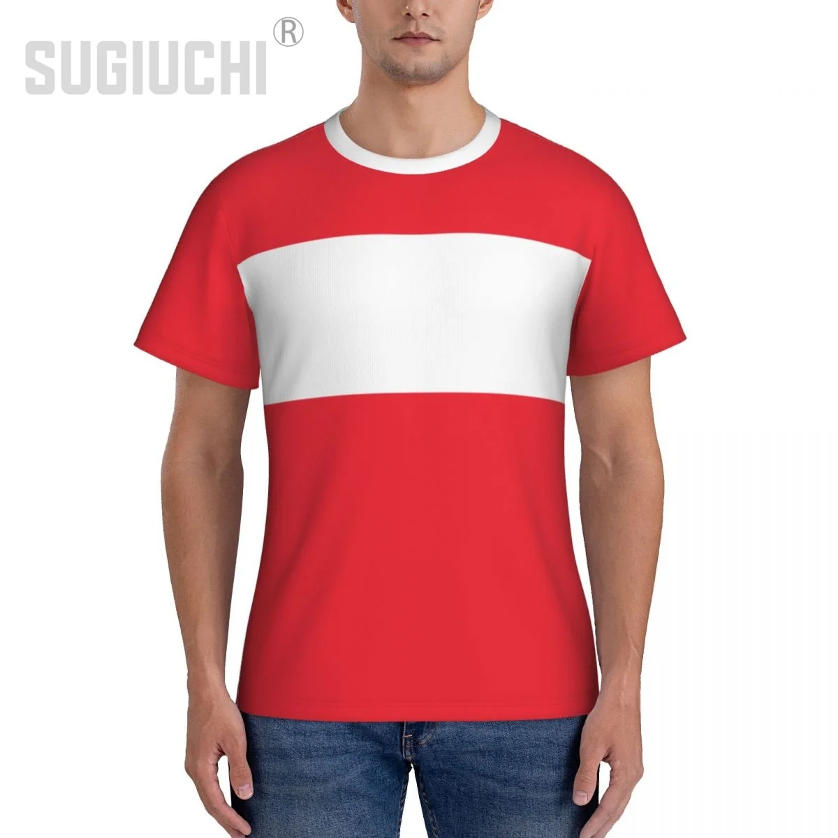 Tight Sports T-shirt Austria Flag Austrian 3D For Men Women Tees jersey Clothes Soccer Football Fans Gift Patriotic T shirt