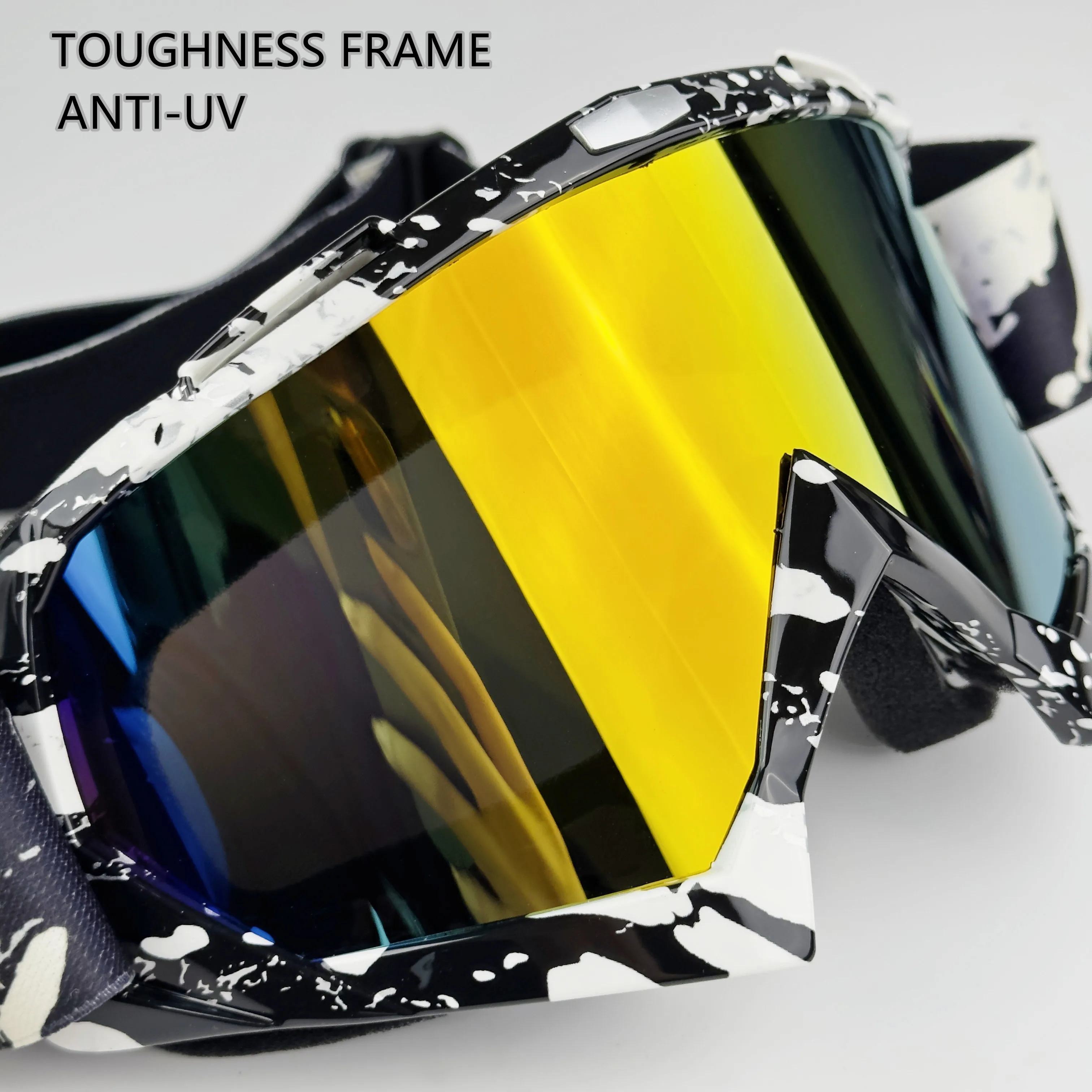 Motocross Brille Motorrad Sonnenbrille Mann MTB ATV Maske wind dichter Schutz Skifahren Radfahren Rennen Offroad-Brille