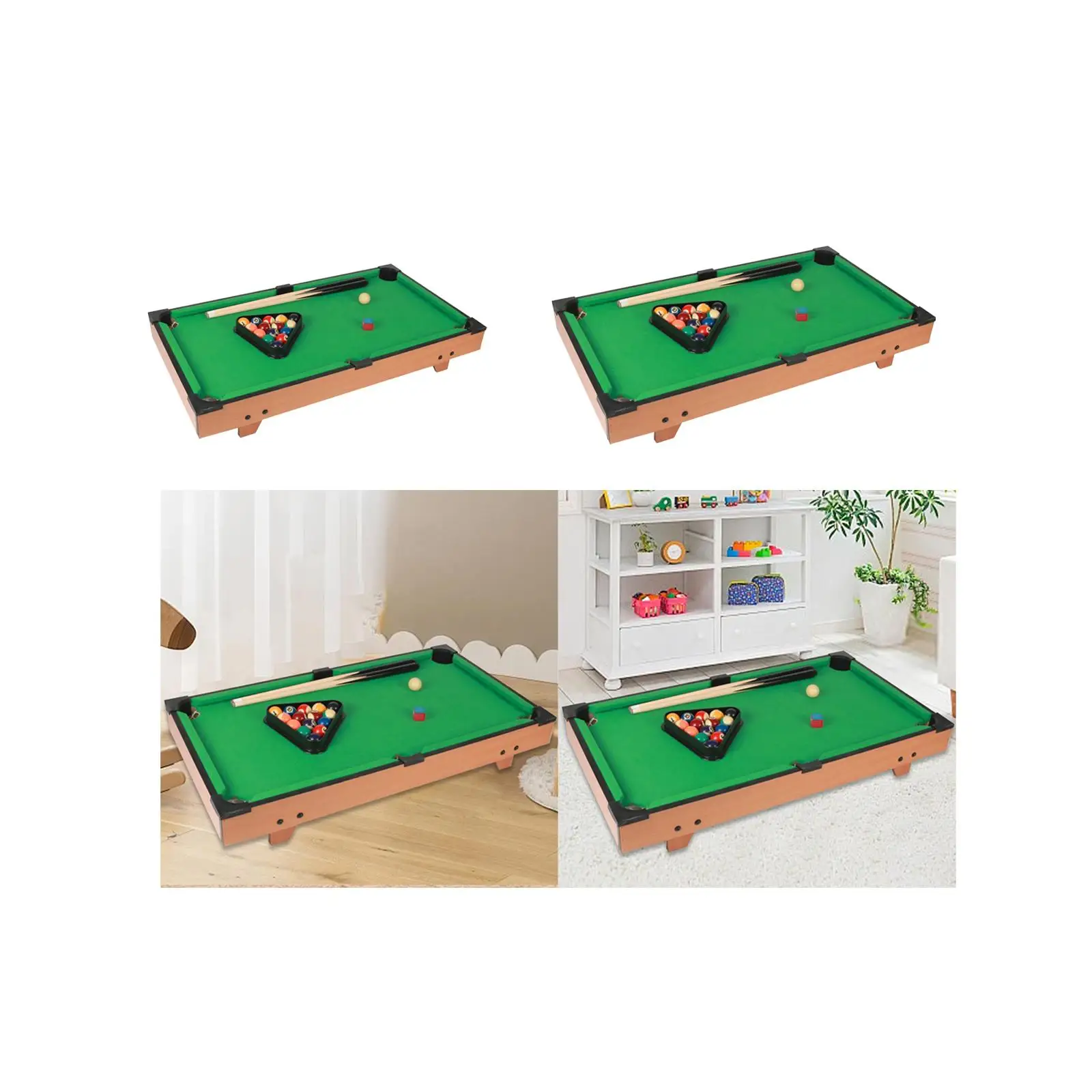 Billard Spiel Bar Pool Queues Eltern Kind Spiele Mini Tischplatte Billardtisch Set