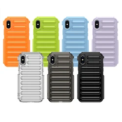 For iPhone X Case iPhone XR XS X XS Max Cover Solid Color Soft Rubber Shockproof Capsule Phone Bumper For iPhone XR XS X XS Max