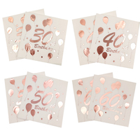 10pcs 30 40 50 60th birthday napkins tissue birthday napkins birthday party decoration 30th birthday party table supplies