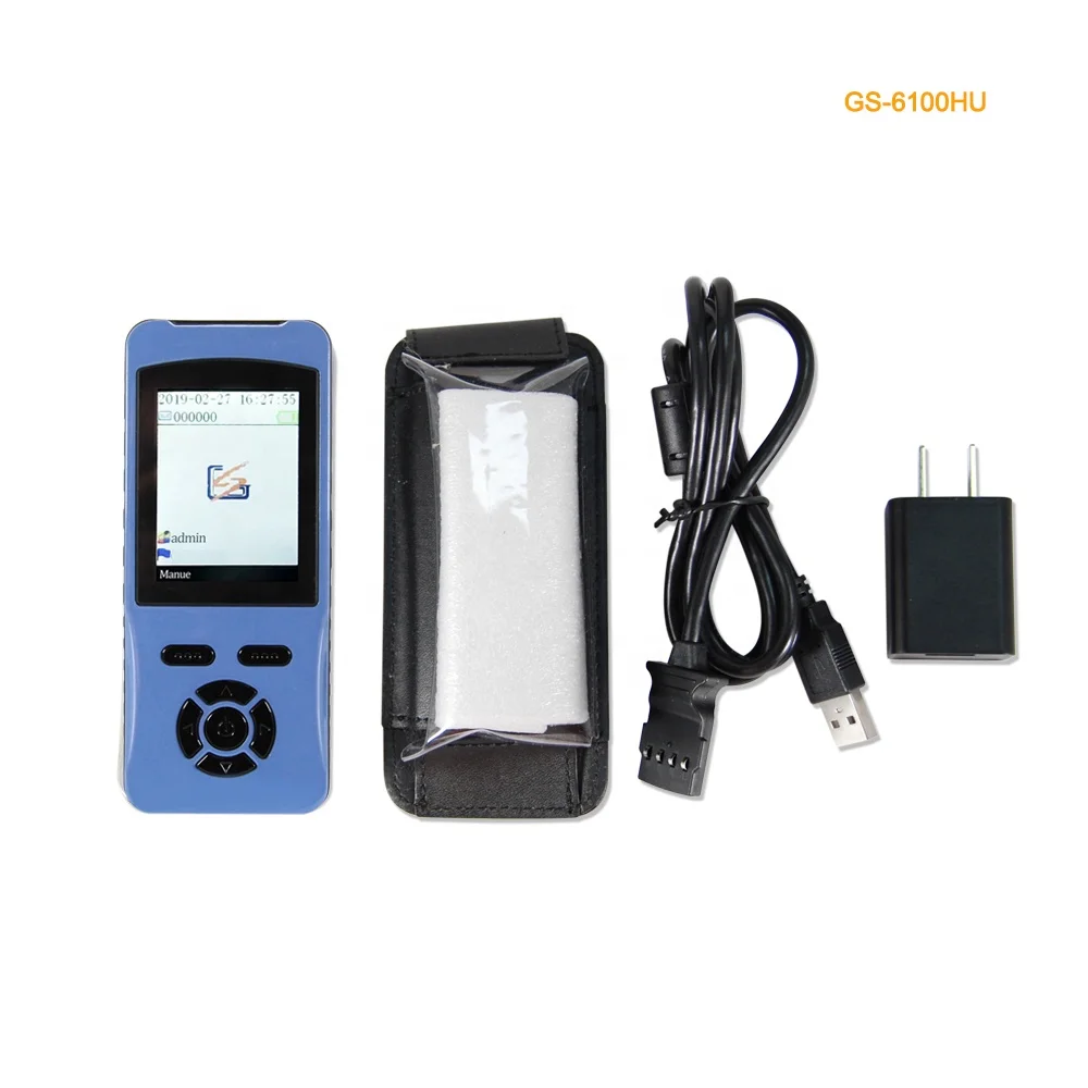 Sistem Patroli Penjaga Tur Pembaca RFID Dengan Layar LCD Besar Dan Dukungan USB Plug And Play Tahan Air IP65 GS-6100HU