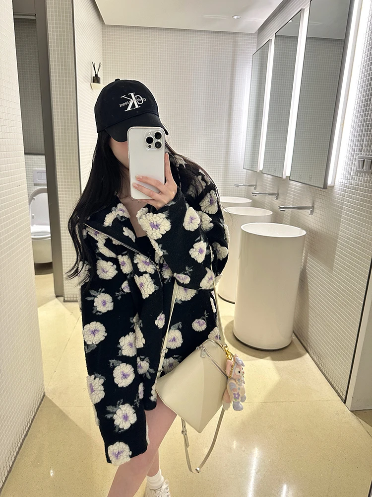 

Женская корейская осенне-зимняя свободная куртка Bla Fce Jaet с капюшоном, на хлопковом наполнителе, с длинными рукавами, стандартной длины, верхняя одежда