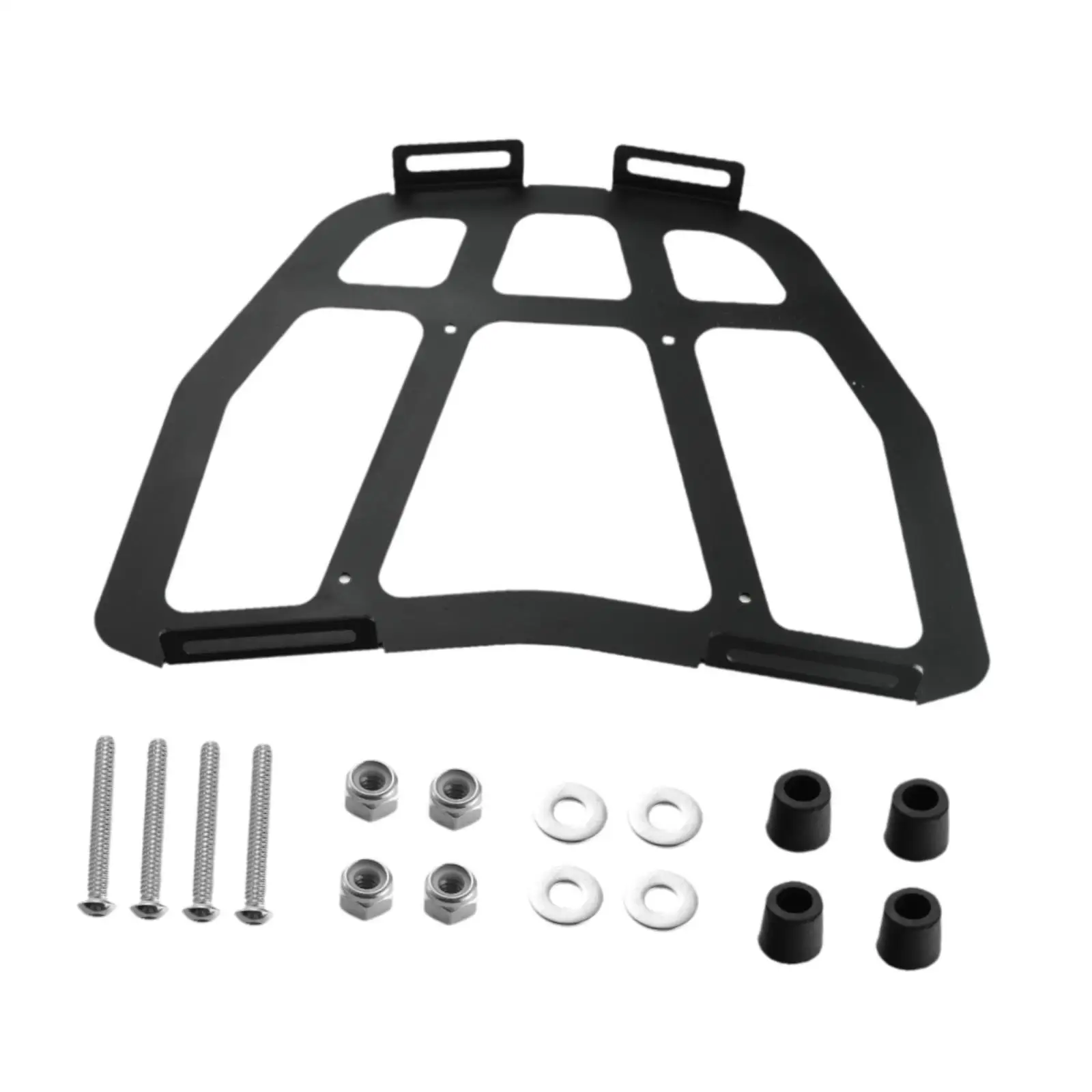 

Motorcycle Rear Luggage Rack Black Steel Cargo Carrier Easy Fit Accessory for Can Am Spyder F3 RT Limited 2016-2025