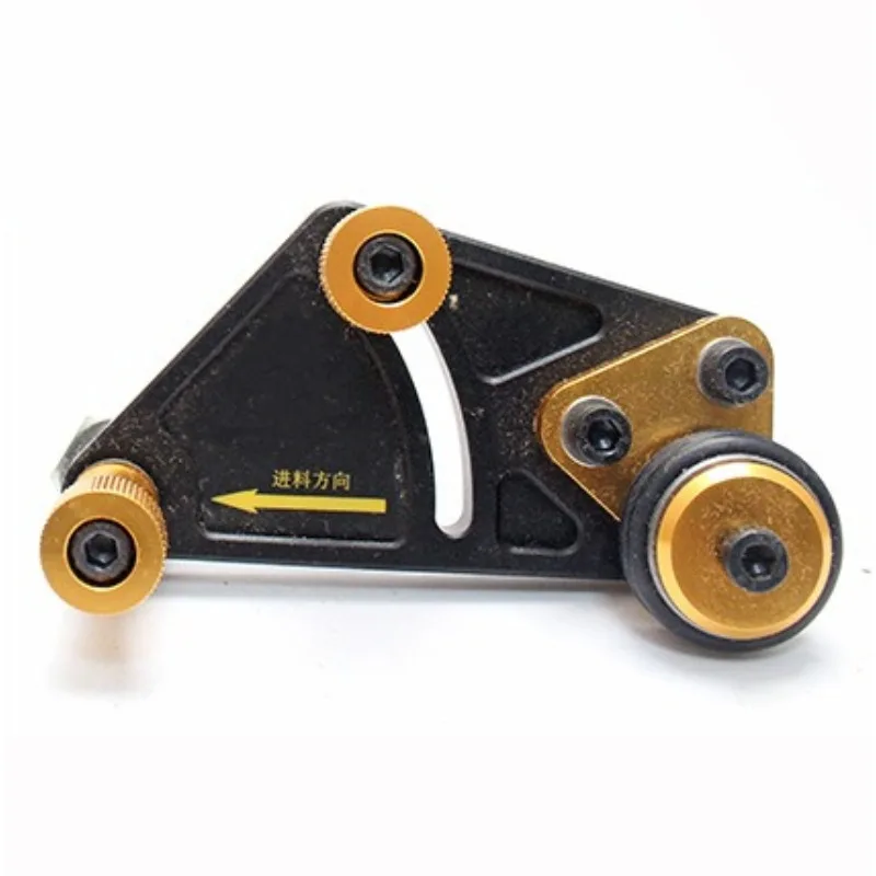 For Woodworking Aluminum Alloy Guide, Multi-purpose Sawing Machine Feeder, Woodworking Safety Push Tool