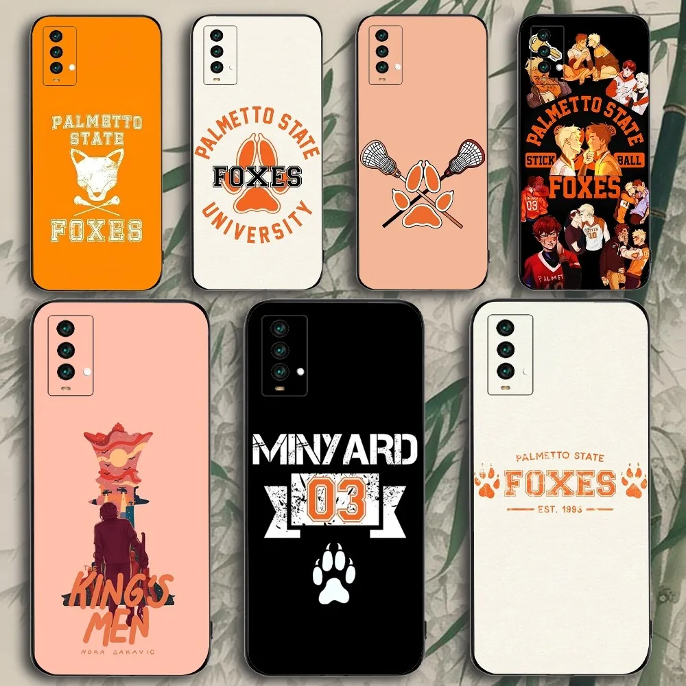 All For The Game Palmetto State Foxes Phone Case For Xiaomi 11 Redmi Note 11 5G 8T 9A 9 10T Note8Pro Note9 12SUltra Black Case