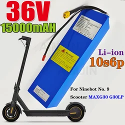 36V 15000mAH 18650 Lithium 10S6P battery pack For Xiaomi Ninebot MAX G30 Electric Scooter Special Battery