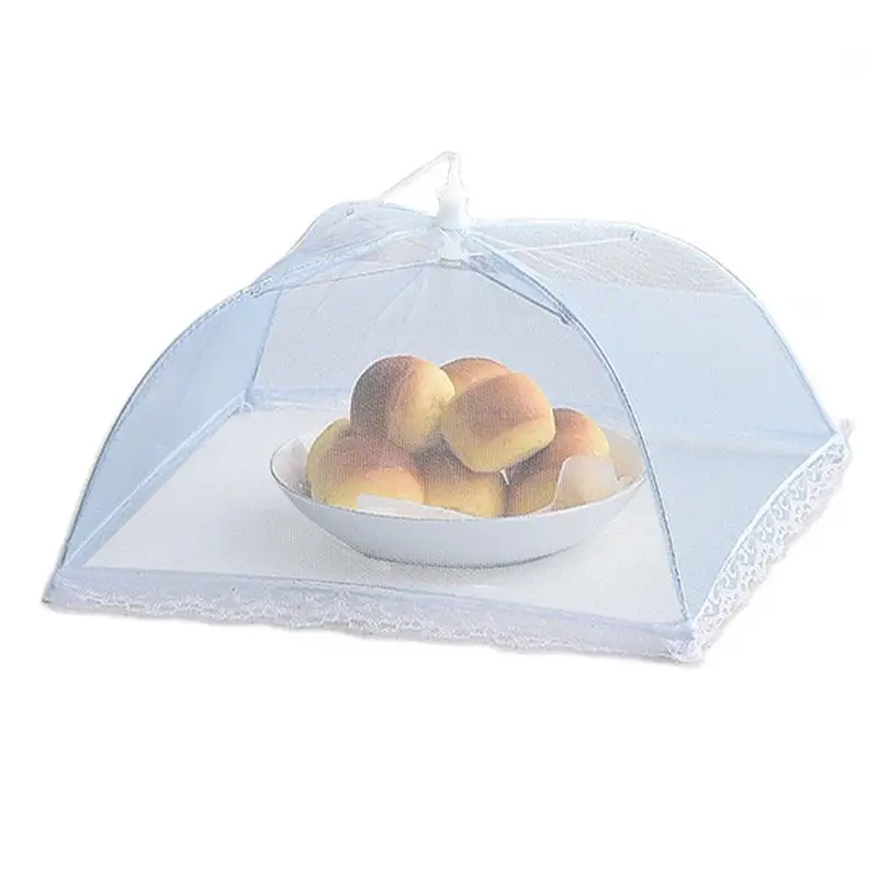 Food Tents For Outdoor Serving Folding Household Large Kitchen Dish Umbrella 14in Screen Tents Hangable Food Nets Dish Cover