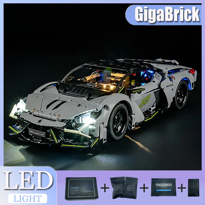 مجموعة إضاءة LED عالية الجودة لـ Lego Bricks 42214 (إضاءة LED فقط، بدون نموذج كتل) مصممة للمتانة والجودة العالية