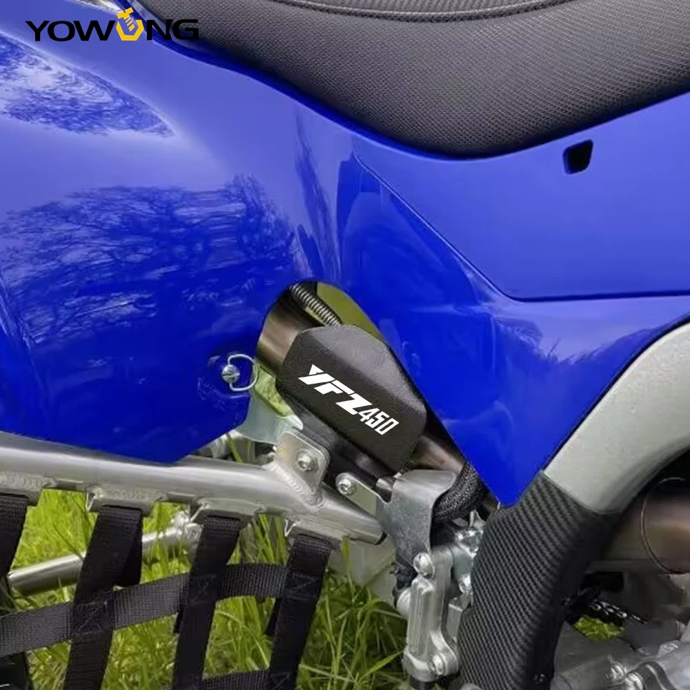For Yamaha YFZ450R SE 2014 2015 2016 2017 2018 2019 2020 2021 2022 2023 2024 Exhaust Pipe Guard Heat Shield Protective Cover