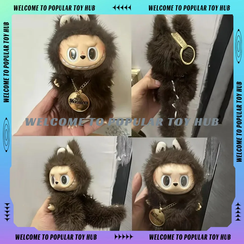 High Quality Monster Labubu Zimomo Angel Creative Change Doll Diy Figure Vinyl Pendant Models Custom Replica Toys Holiday Gifts