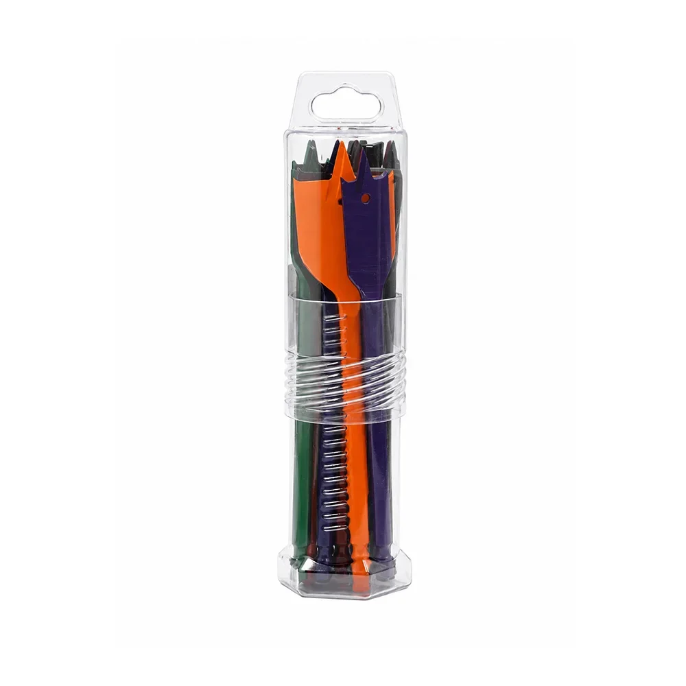 LAVIE Spatenbohrer-Set 6-teilig oder 10-teilig, 1/4" Sechskantschaft, Holzbohrer-Set mit Zentrierspitze 3/8"-1-1/4" für Holzarbeiten – Detail 7