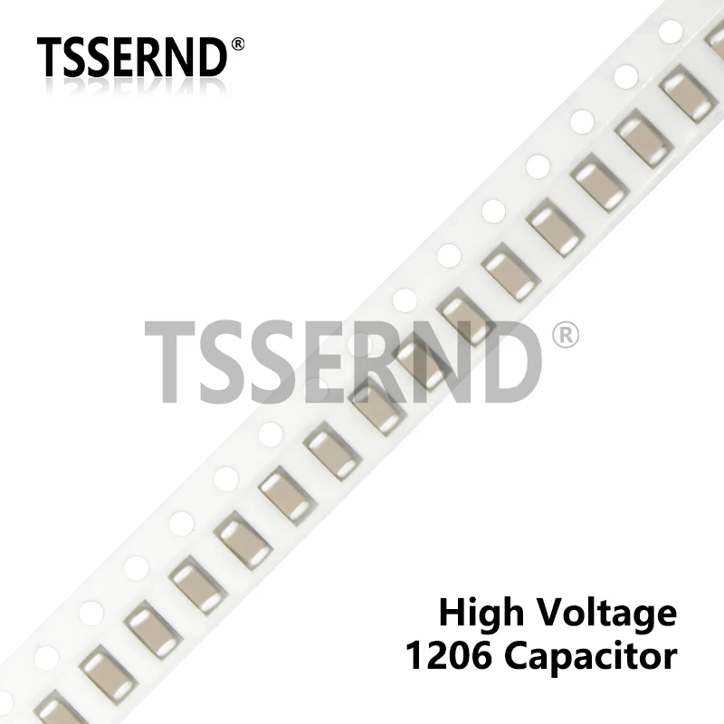 

100pcs 1206 High Voltage SMD Chip Ceramic Capacitor 1KV 2KV 10pF 22pF 47pF 100pF 470pF 1nF 2.2nF 3.3nF 4.7nF 10nF 1000V 2000V