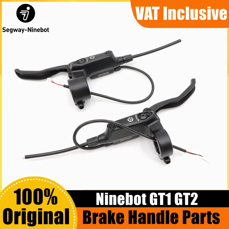 Original Left Right Brake Lever Parts For Ninebot by Segway GT1 GT2 GT2P Super Electric Scooter Brake Handle Accessories