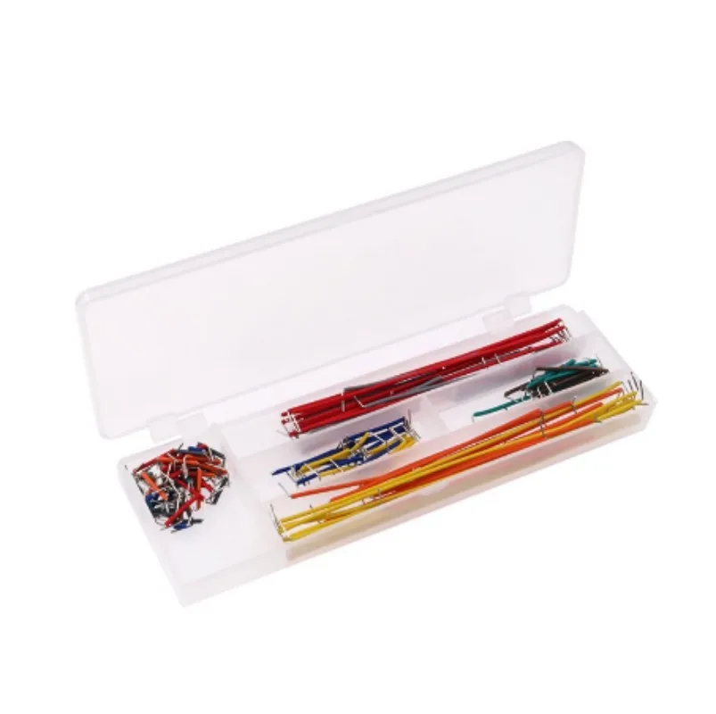 140pcs Solderless Breadboard Jumper Wire U Shap Breadboard Jumper Cable Wire Kit