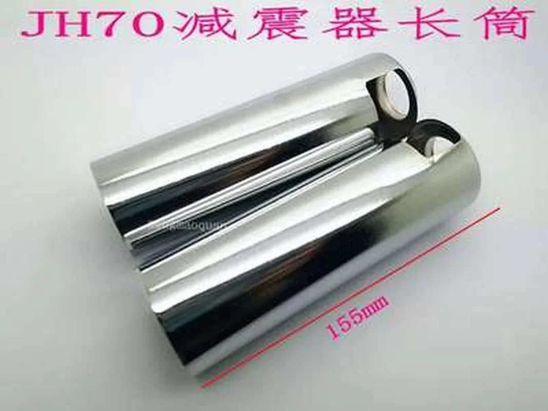 15-17 centimetri Per La Motociclo per Jialing JH70 Forcella Anteriore Tubo Luminoso Ammortizzatore Anteriore Manica Ciclomotore 48C Forcella Anteriore Tubo Lungo Luminoso