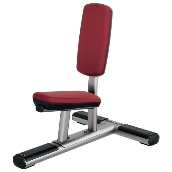 ST-5028 Commercial Right Angle Stool Degree Fixed Upright Shoulder Training Stool Gym Seated Dumbbell Shoulder Press Chair