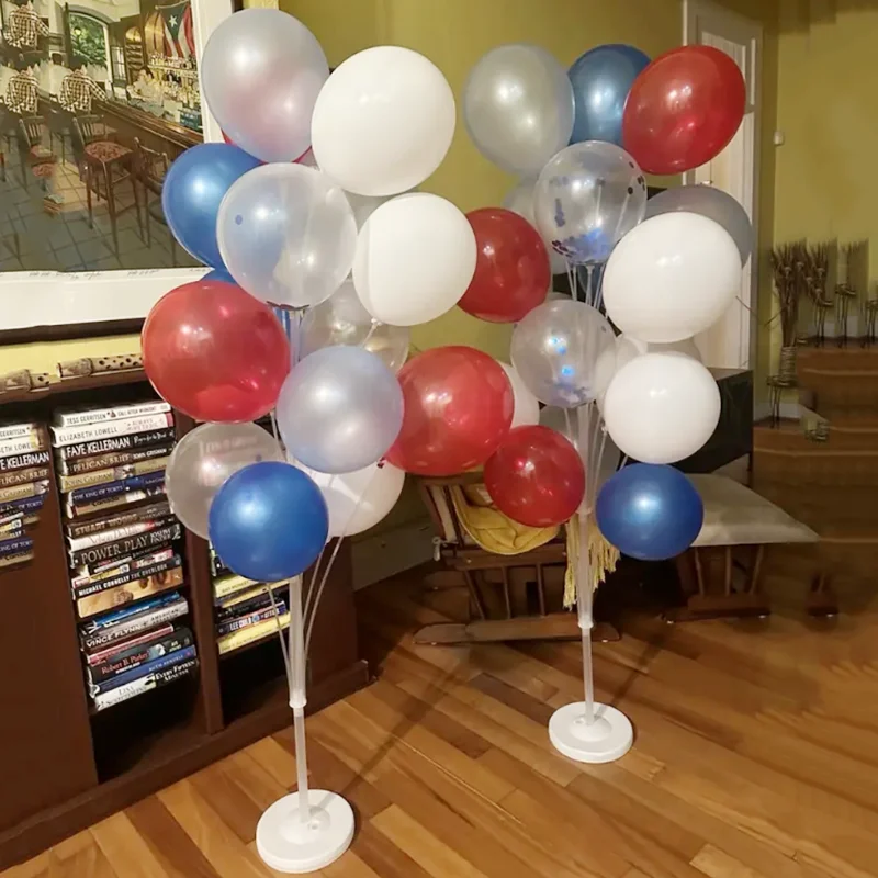 1/2set 13/19Tubes Balloon Stand Wedding Decoration Happy Birthday Party Balloon Stick Holder Baloon Accessories Festival Globos