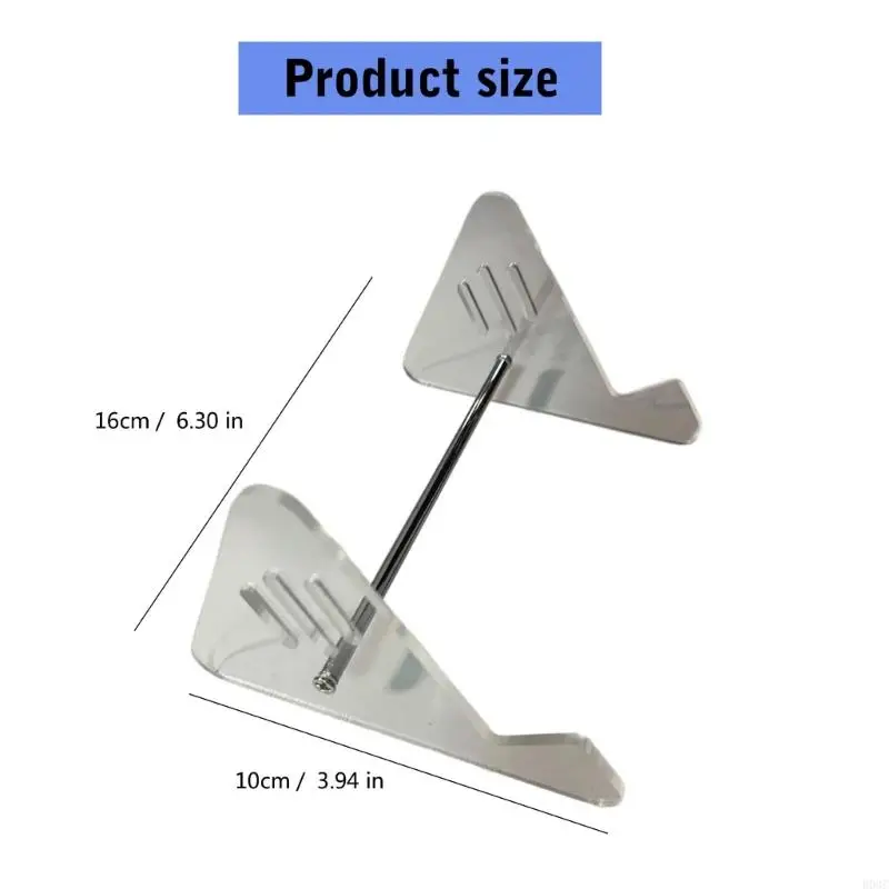 B03C Keyboards Display Stand Transparent Acrylic Keyboards Stand Computer Detachable Mechanical Keyboards Rack