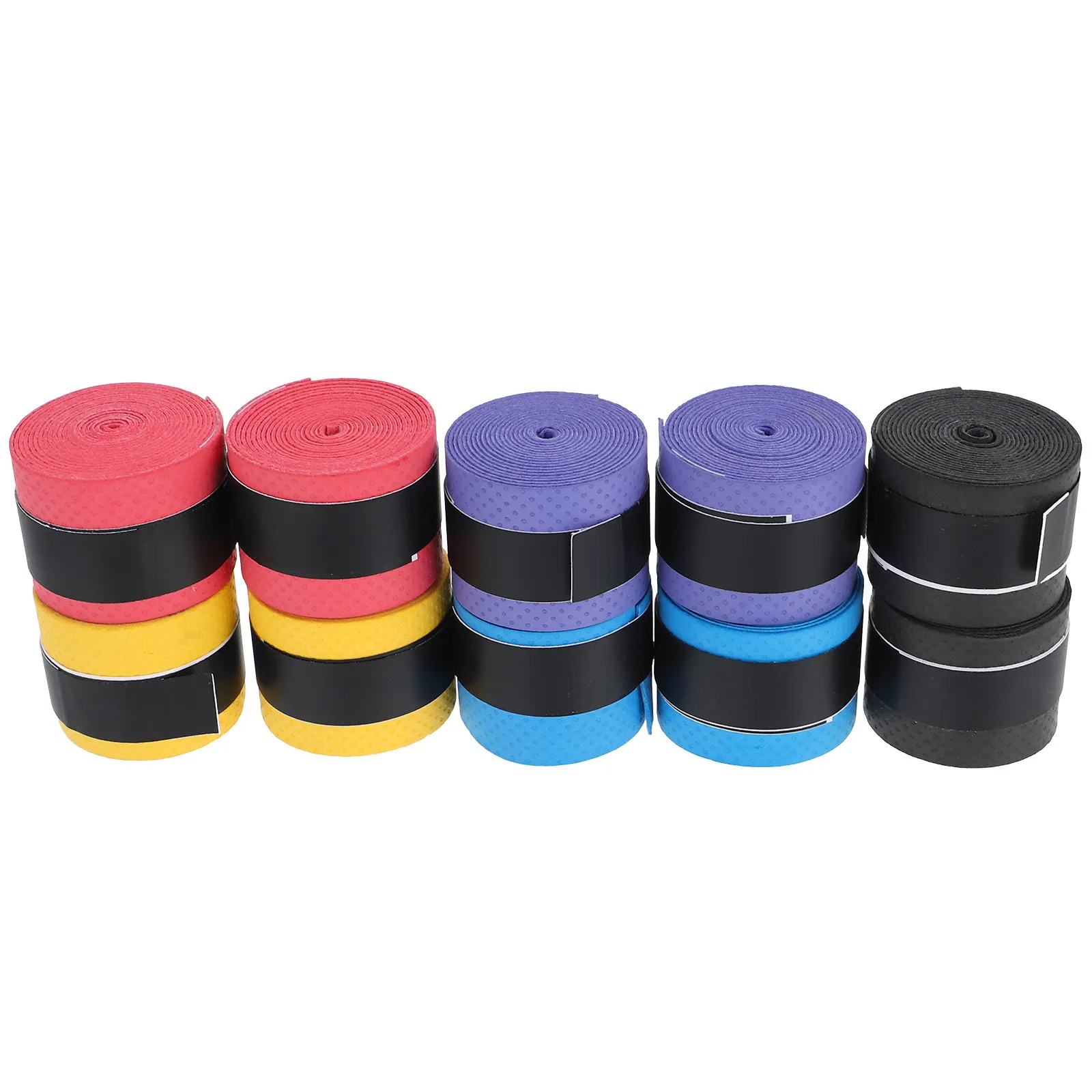 10Pcs Drum Stick Wrap Non-Slip Shock Absorbing Tape Sweat-Absorbent Drumstick Wrap Belt for Racket Ball Badminton Squash