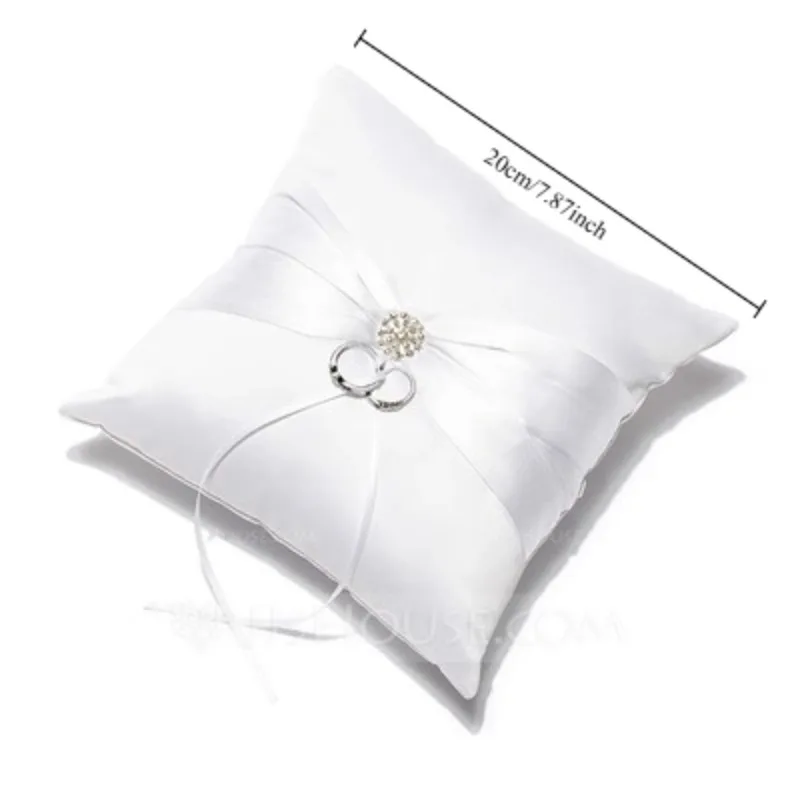 Bride Ring Pillow Bow Box Wedding Collection Set
